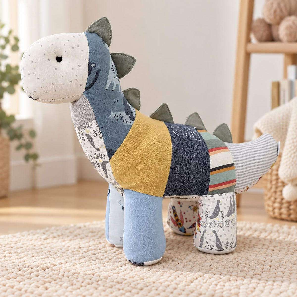 My Memory Dino Sewing Pattern + Instructions