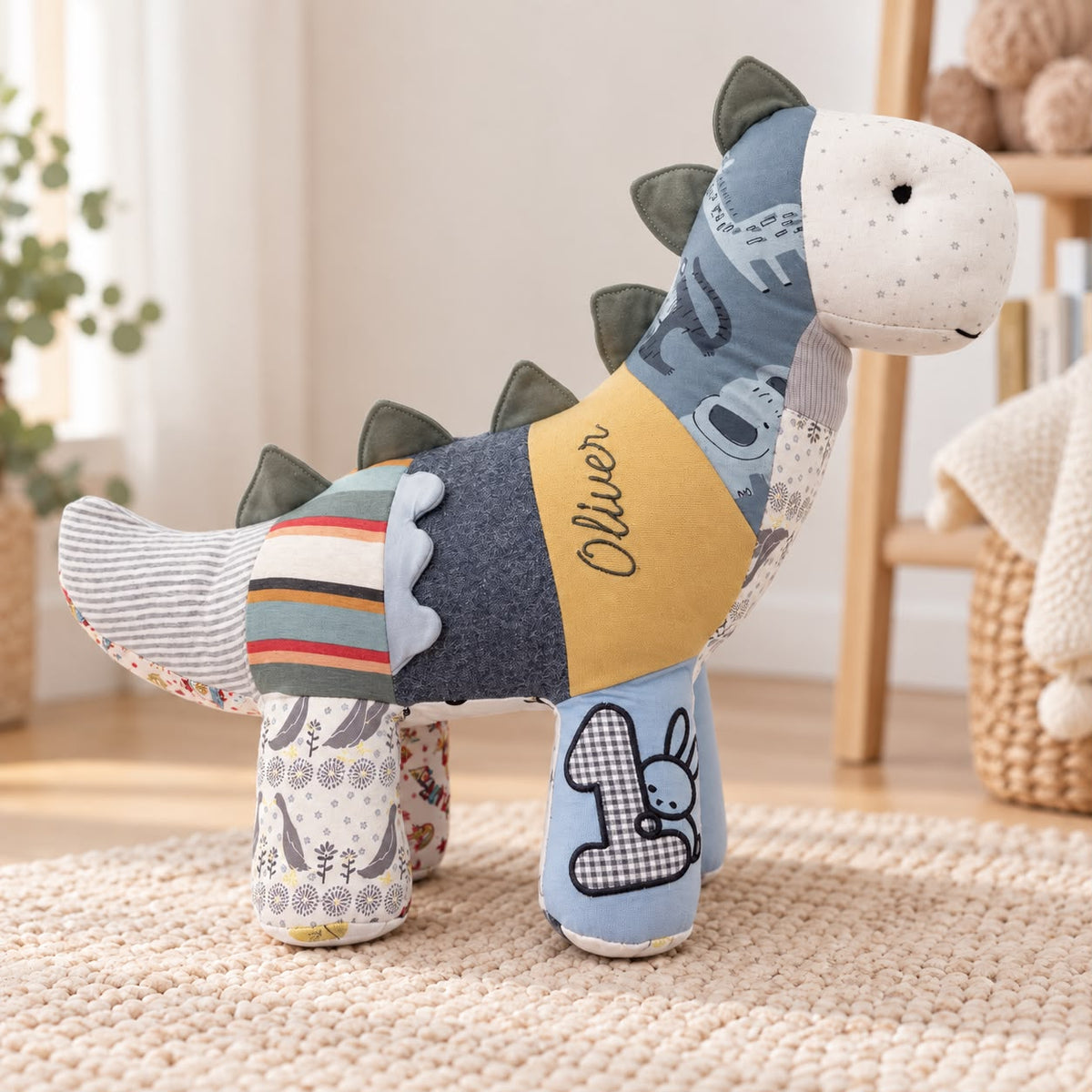 My Memory Dino Sewing Pattern + Instructions